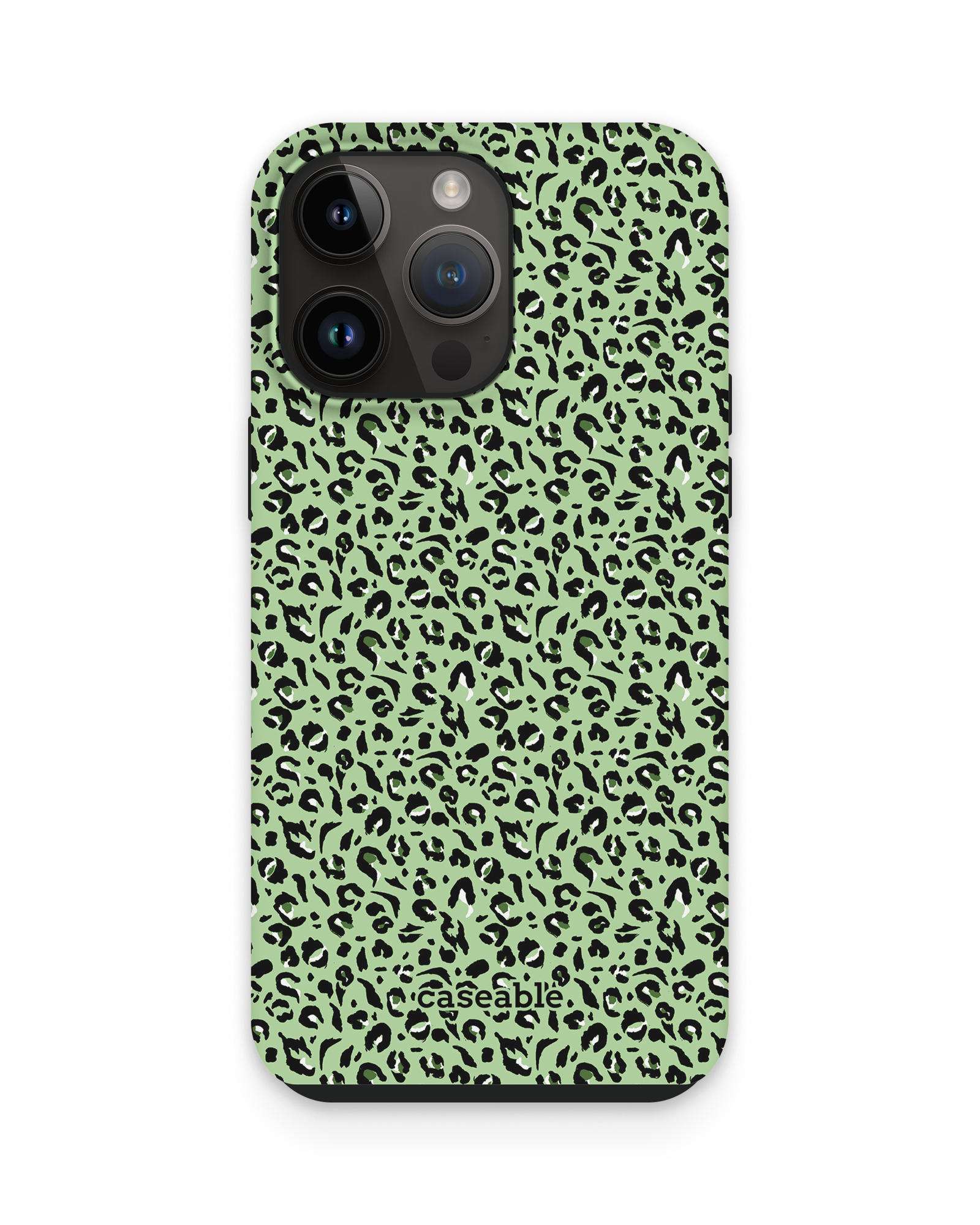 Mint Leopard Premium Phone Case Apple iPhone 14 Pro Max