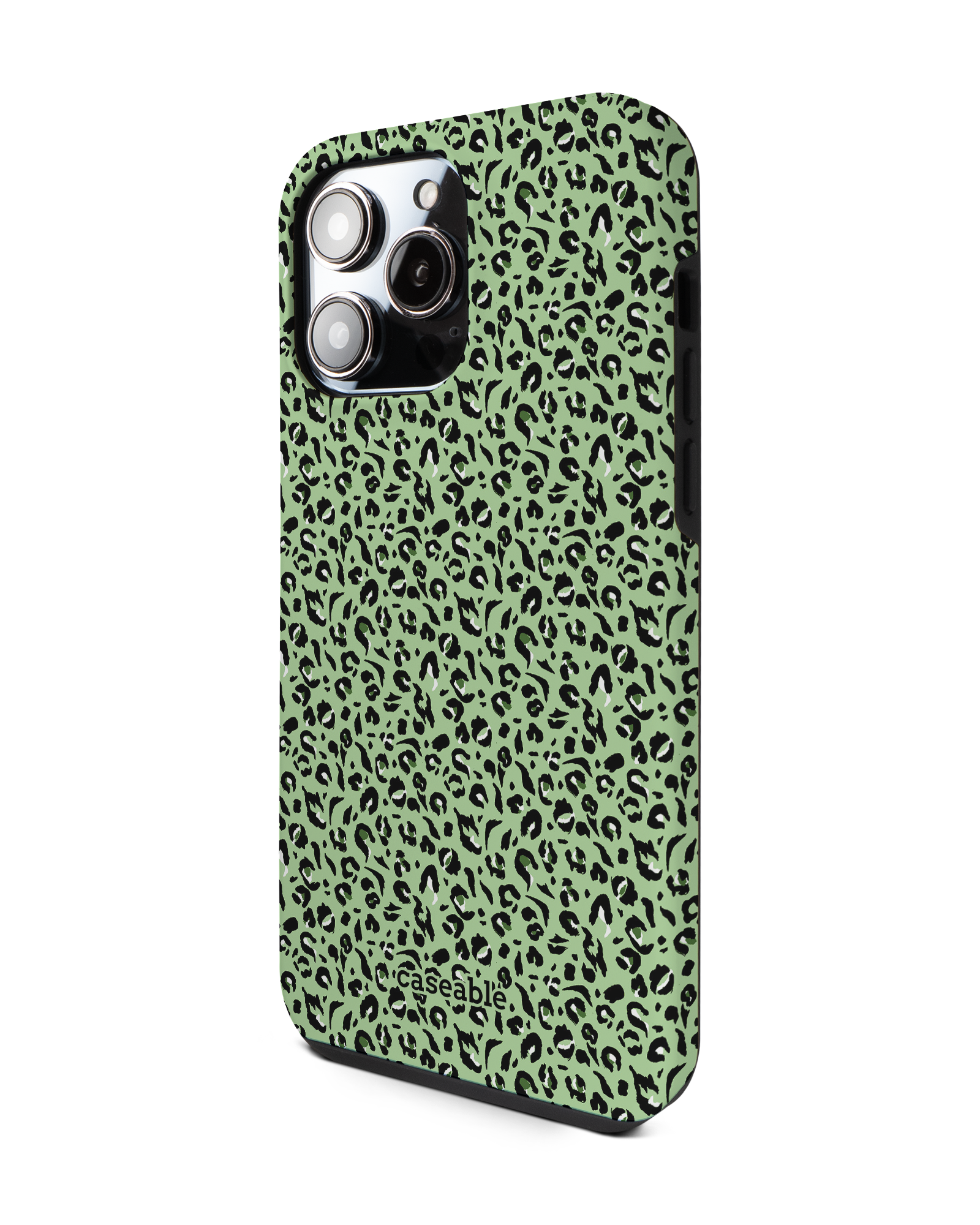 Mint Leopard Premium Phone Case Apple iPhone 14 Pro Max