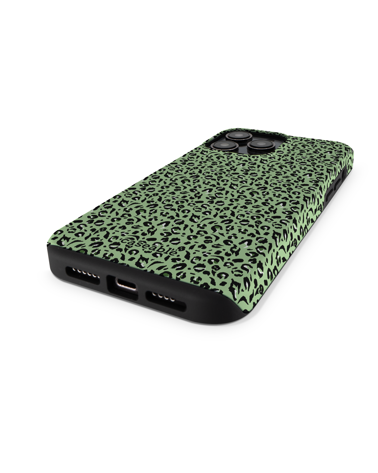 Mint Leopard Premium Phone Case Apple iPhone 14 Pro Max