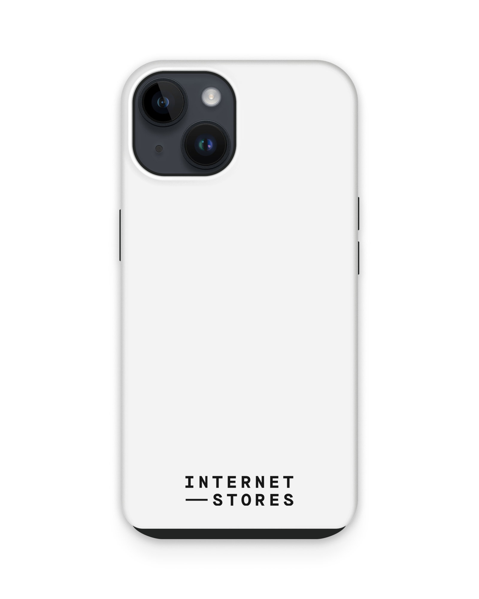 ISG White Premium Phone Case Apple iPhone 15