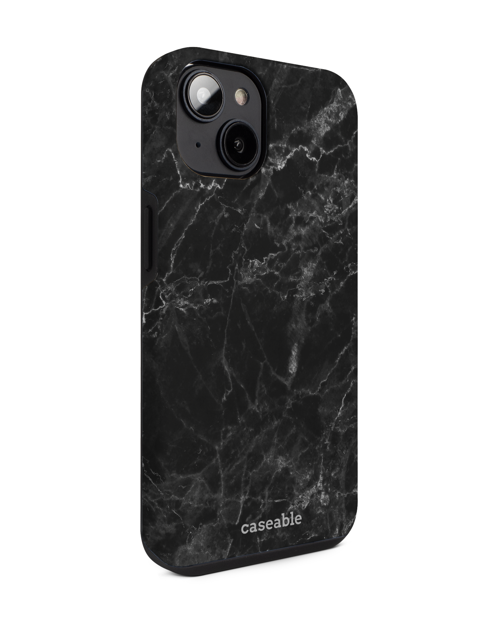 Midnight Marble Premium Phone Case Apple iPhone 14