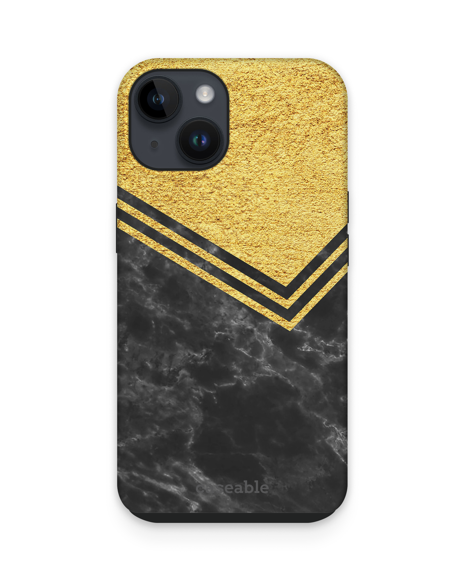 Gold Marble Premium Phone Case Apple iPhone 15