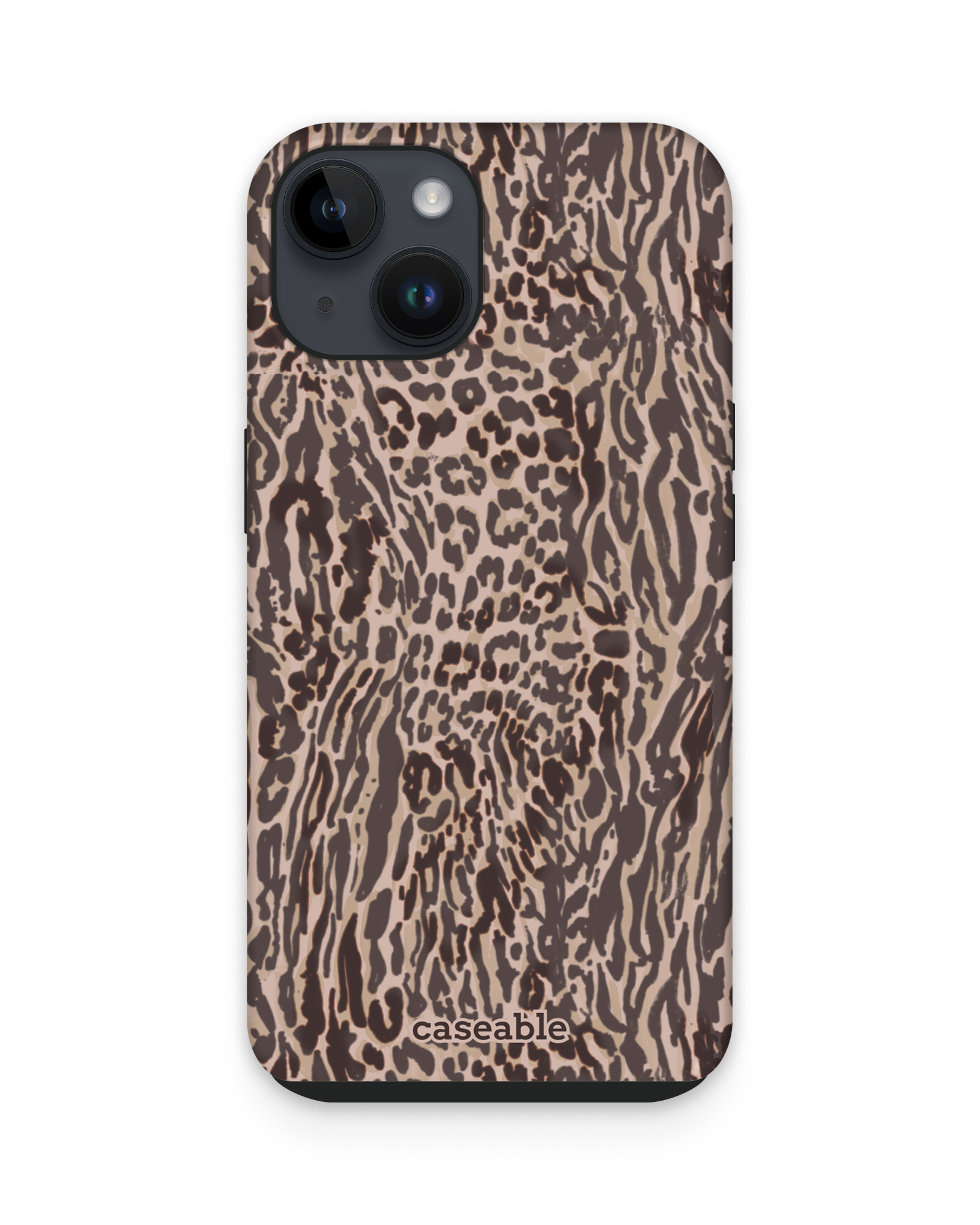 Animal Skin Tough Love Premium Phone Case Apple iPhone 15