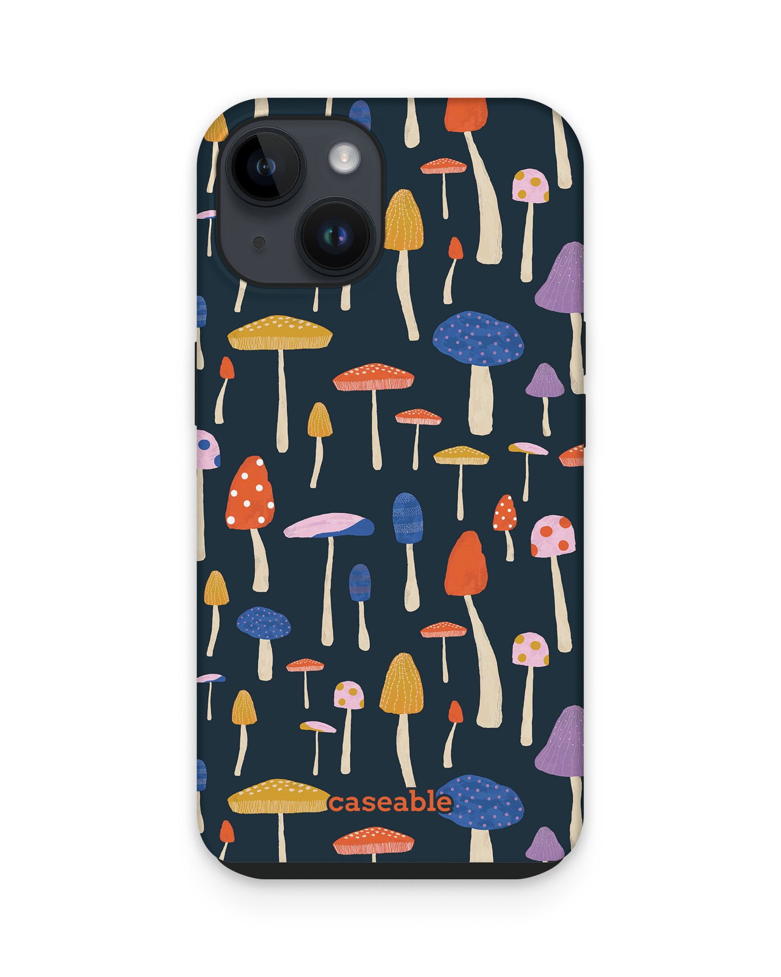 Mushroom Delights Premium Phone Case Apple iPhone 15