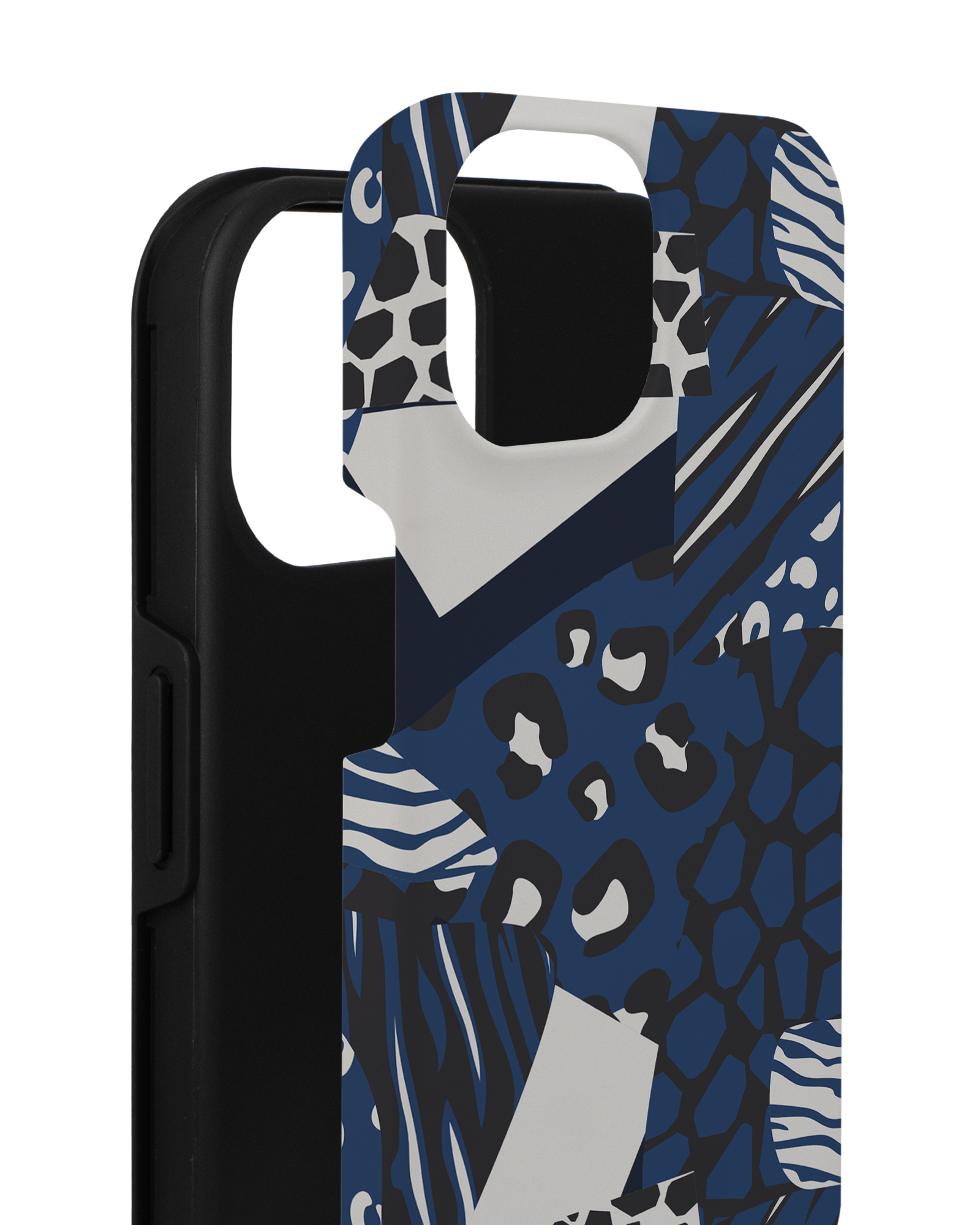 Animal Print Patchwork Premium Phone Case Apple iPhone 14