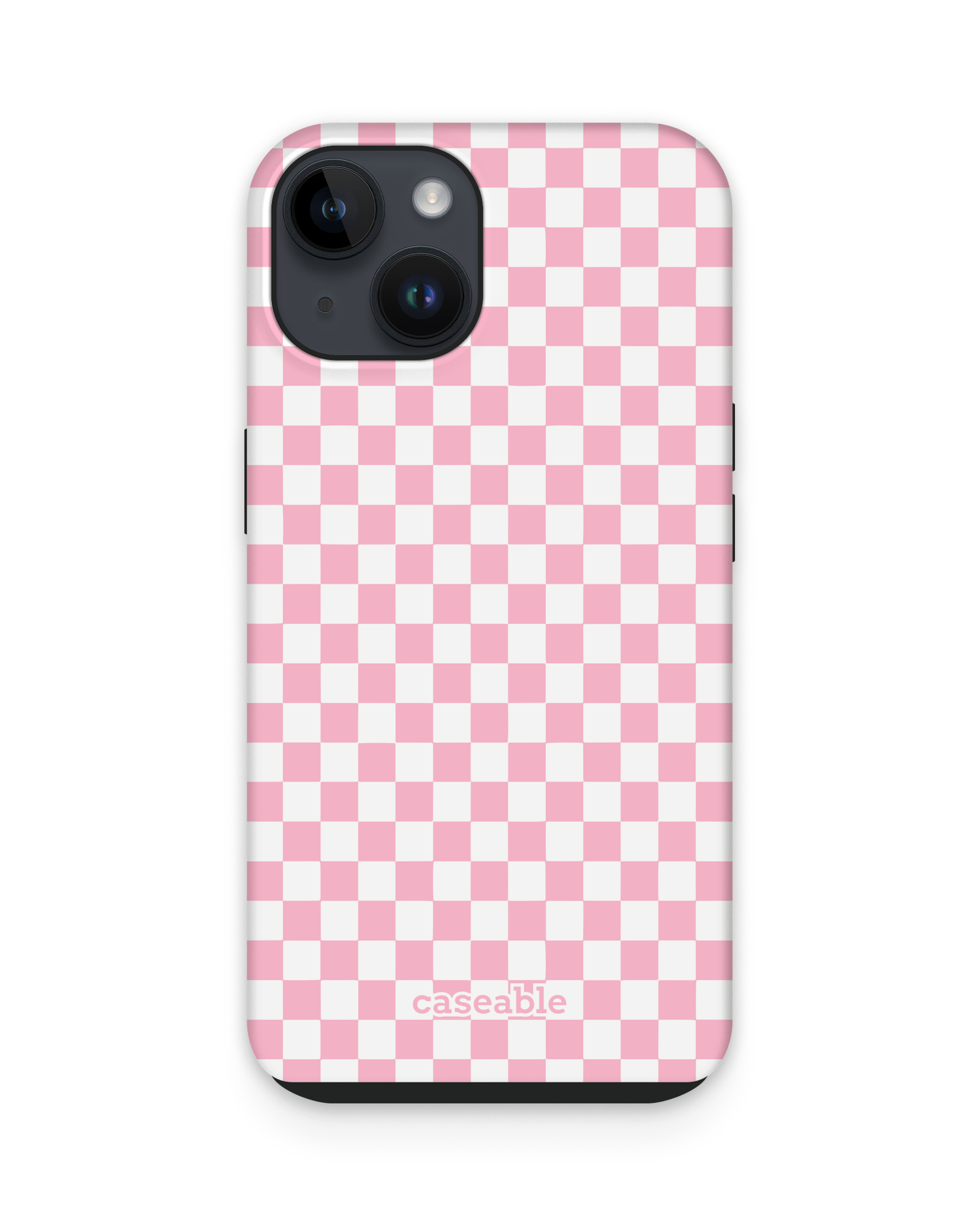 Pink Checkerboard Premium Phone Case Apple iPhone 14