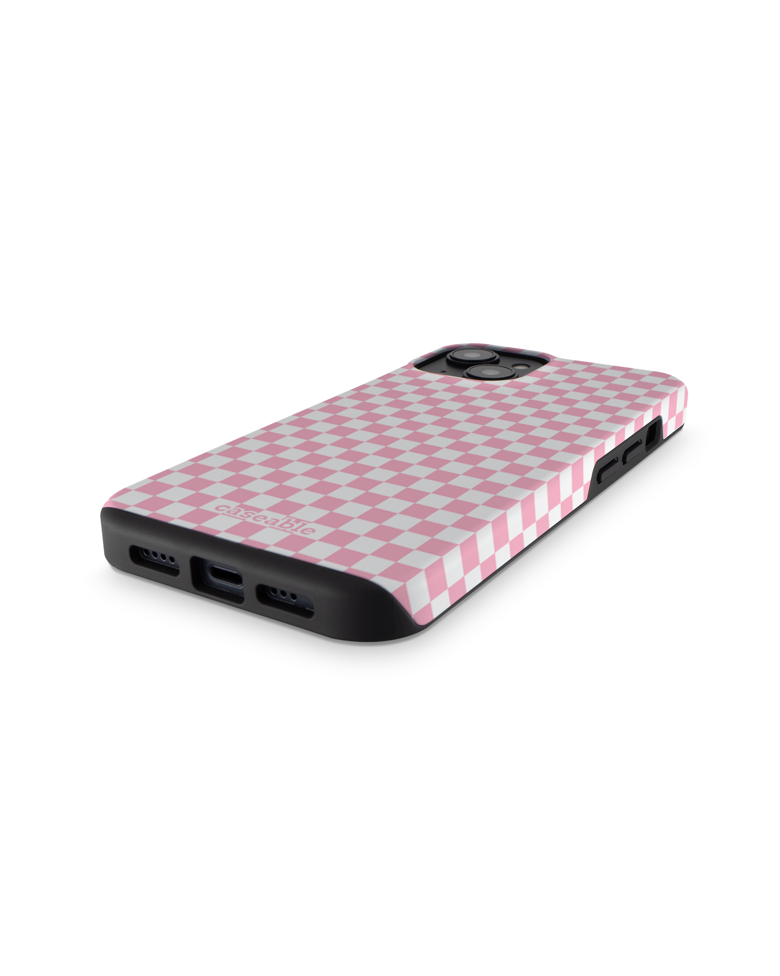 Pink Checkerboard Premium Phone Case Apple iPhone 14