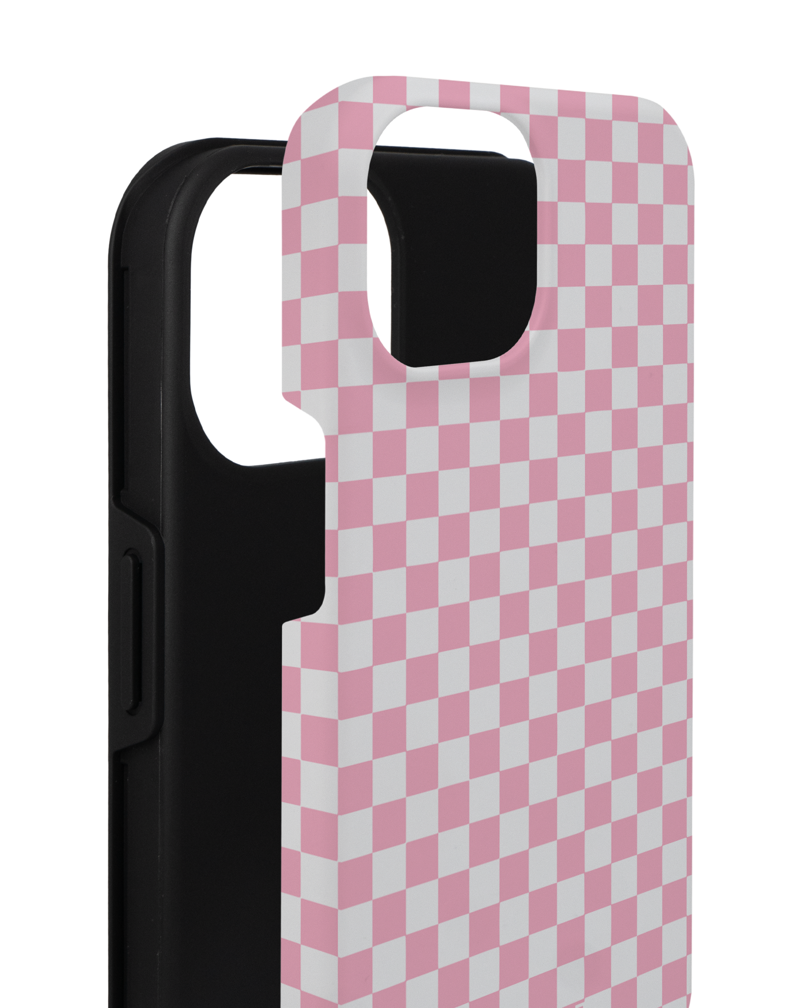 Pink Checkerboard Premium Phone Case Apple iPhone 14