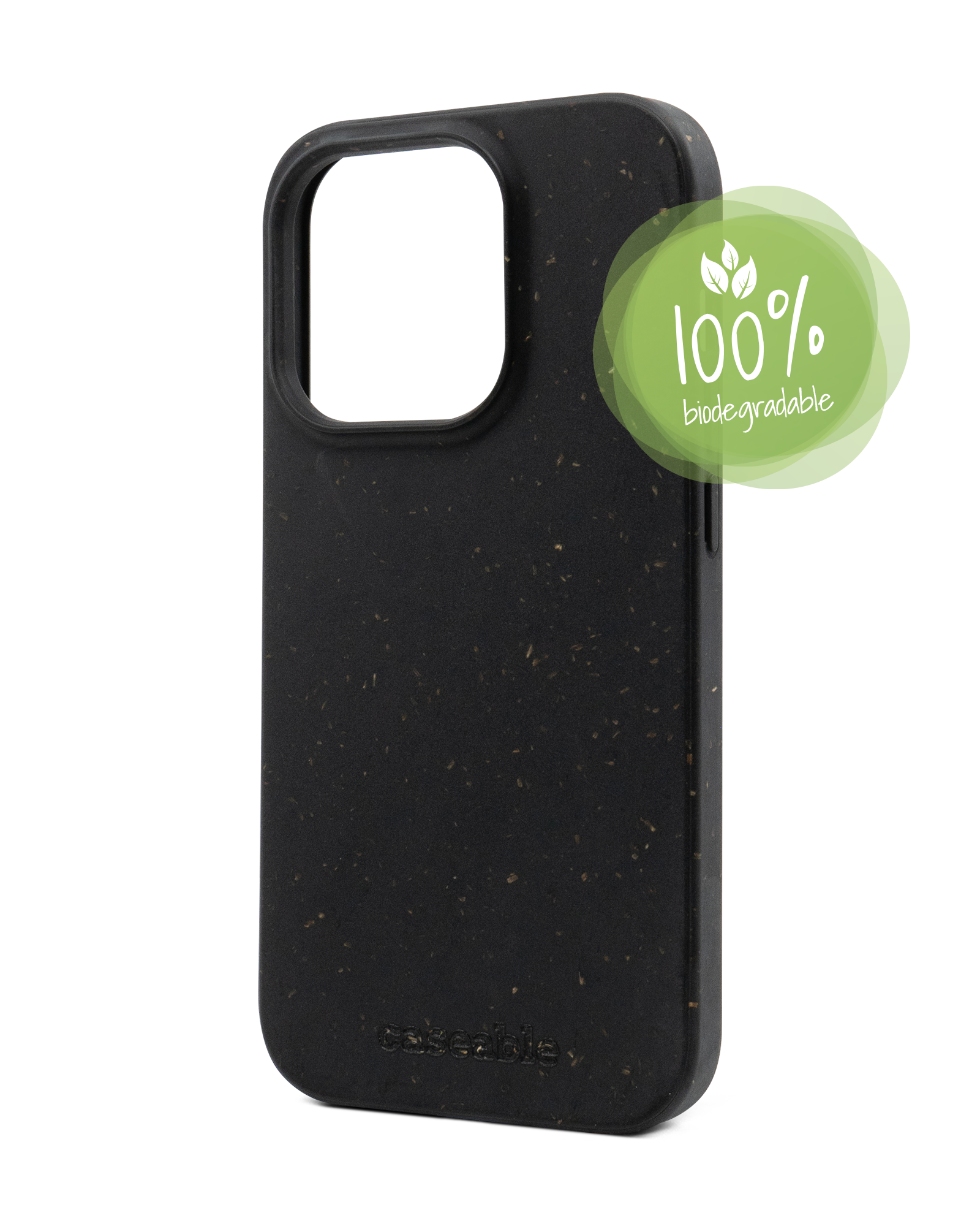 Black Eco Friendly Phone Case Apple iPhone 15 Pro