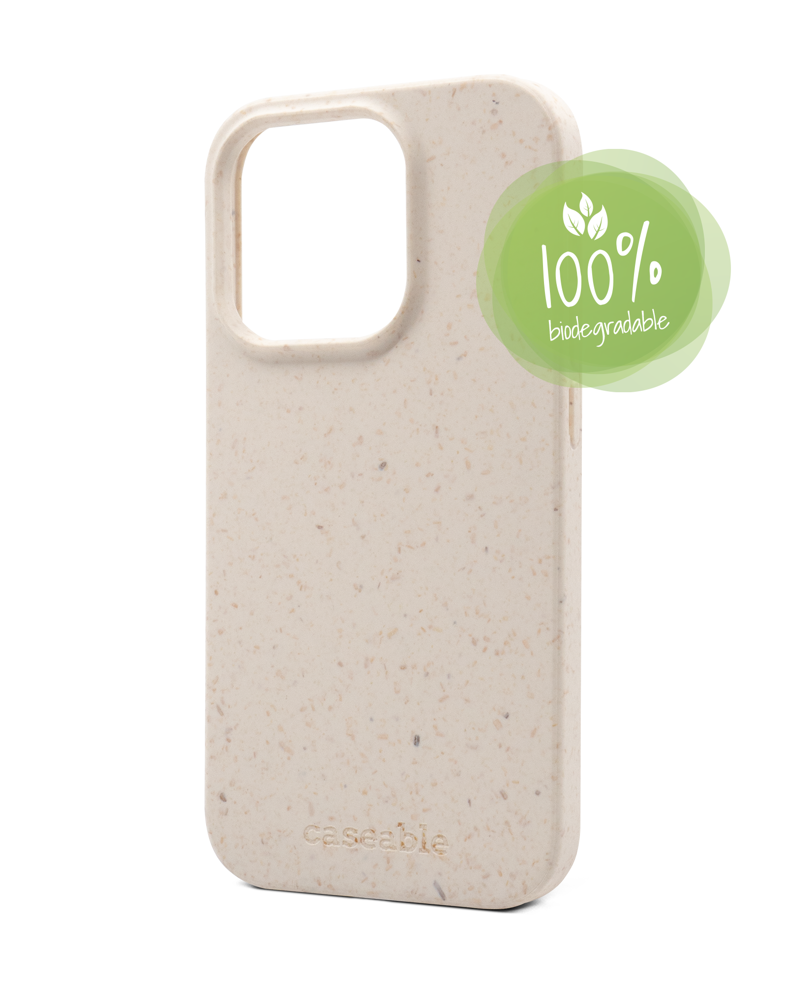 White Eco Friendly Phone Case Apple iPhone 14 Pro