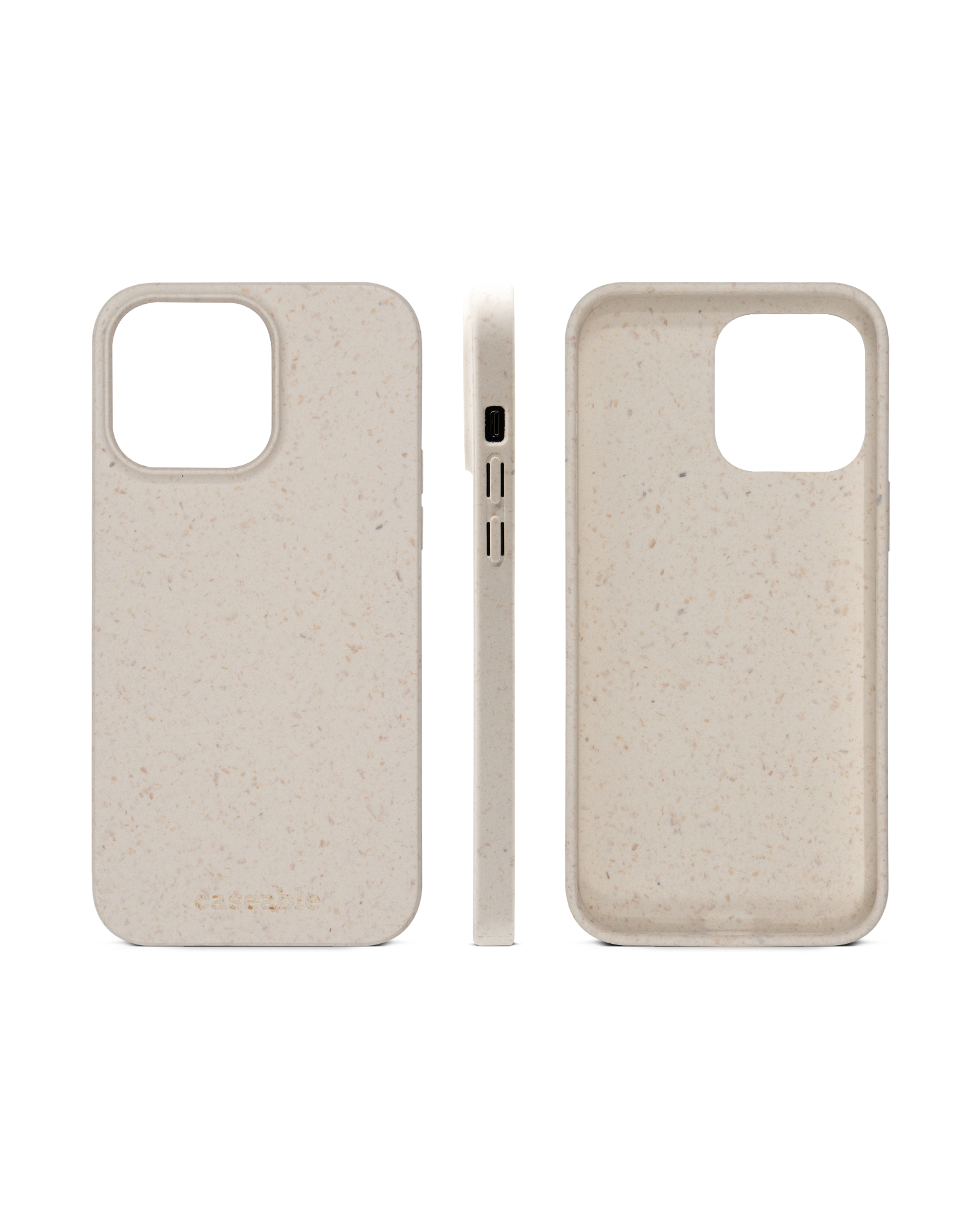 White Eco Friendly Phone Case Apple iPhone 14 Pro Max