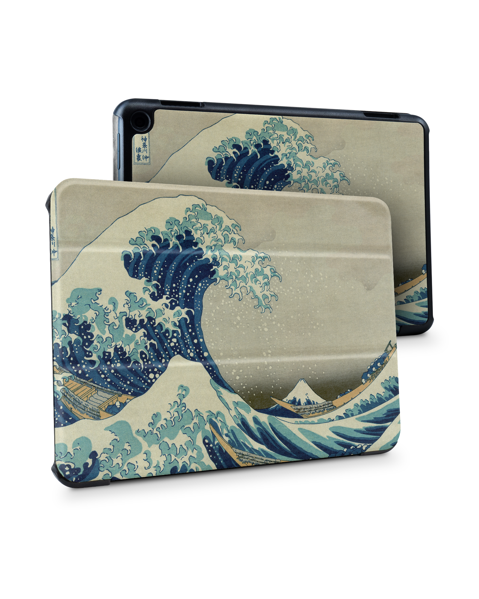 Great Wave Off Kanagawa By Hokusai Tablet Smart Case Amazon Fire HD 8 (2022), Amazon Fire HD 8 (2020), Amazon Fire HD 8 Plus (2020)