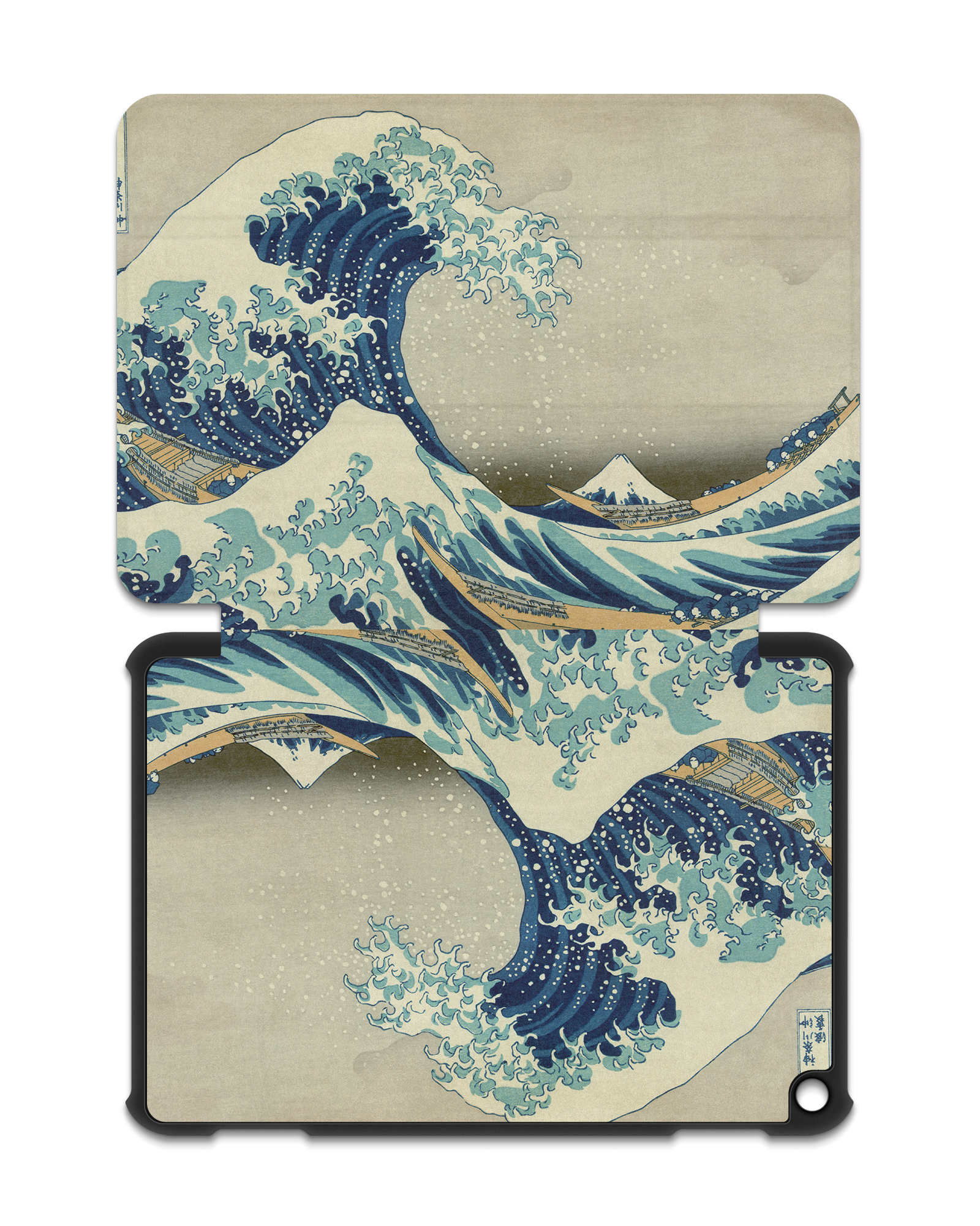 Great Wave Off Kanagawa By Hokusai Tablet Smart Case Amazon Fire HD 8 (2022), Amazon Fire HD 8 (2020), Amazon Fire HD 8 Plus (2020)