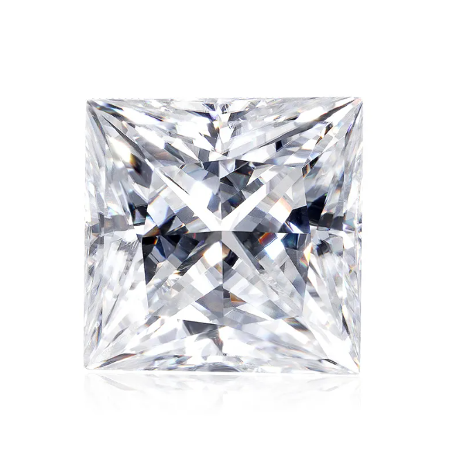 Loose Diamond. Princess Cut. 0.72 Carat E VS1. IGI Certificate.