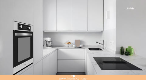 Linärie Appliances | Bordeaux 70L Electric Built-in Pyrolytic Self-Cleaning Oven LABO71MPX | 60cm Built-In Oven