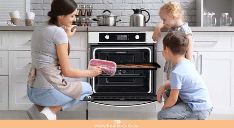 Linärie Appliances | Bordeaux 70L Electric Built-in Pyrolytic Self-Cleaning Oven LABO71MPX | 60cm Built-In Oven