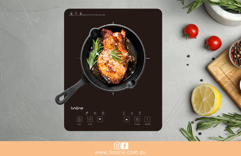 Linärie Appliances | Lille Ultra-Thin Lightweight Portable Induction Cooktop LS30I1Z | Caravan | RV | Boat 