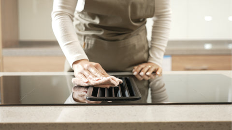 Linarie Appliances | Lyon • RF90I4FHOOD | Best Induction Cooktop with Integrated Air Extraction System for Island Kitchens in 2023