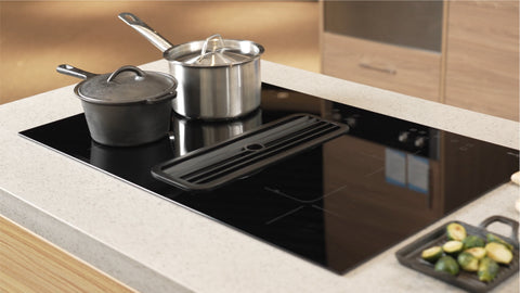Linarie Appliances | Lyon • RF90I4FHOOD | Best Induction Cooktop with Integrated Air Extraction System for Island Kitchens in 2023