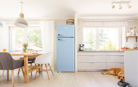 Linärie Appliances Valloire Retro Top Freezer Refrigerator: A Complete Buying Guide | • Black LK200DDBLACK • Green LK200DDGREEN • Blue LK200DDBLUE • Pink LK200DDPINK • Red LK200DDRED