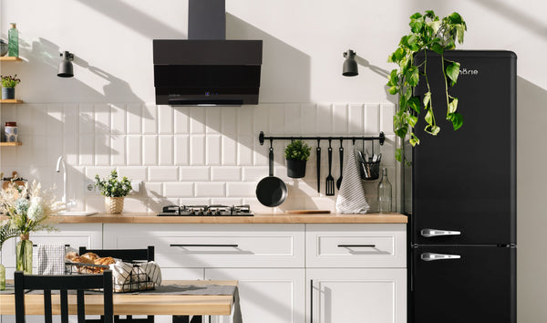 Linarie Appliances | Retro Bottom Mount Fridge | Blue LKCO250BLUE • Pink LKCO250PINK • Green LKCO250GREEN • Black LKCO250BLACK • Red LKCO250RED