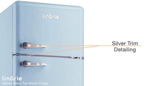 Linärie Appliances | Valloire | Best Retro Top Freezer Refrigerator in 2023 • Black LK200DDBLACK • Green LK200DDGREEN • Blue LK200DDBLUE • Pink LK200DDPINK • Red LK200DDRED