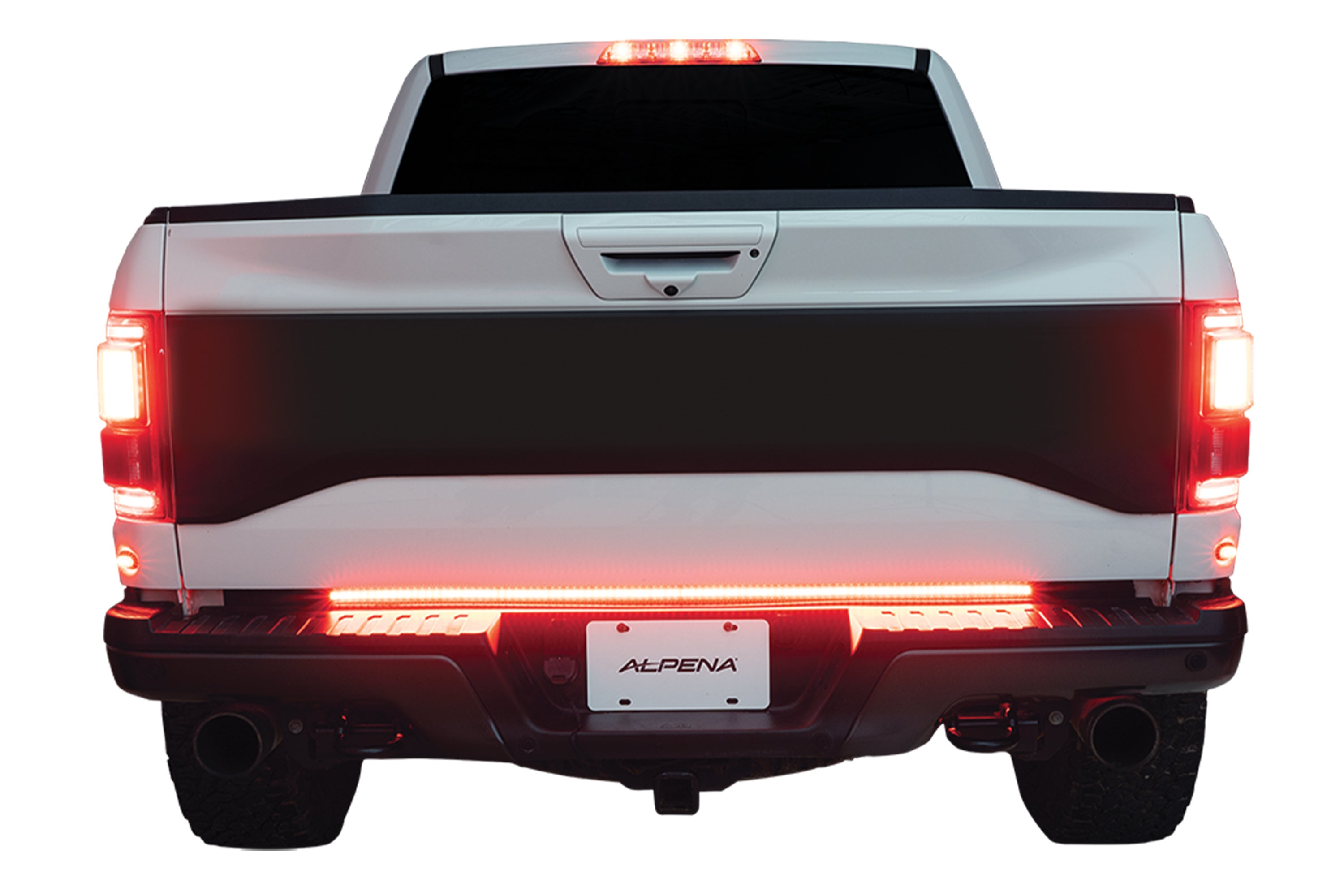 LED Tailgate 4-Pin Trailer Plug Brake, Tail Light, and Turn Signal LED Strip