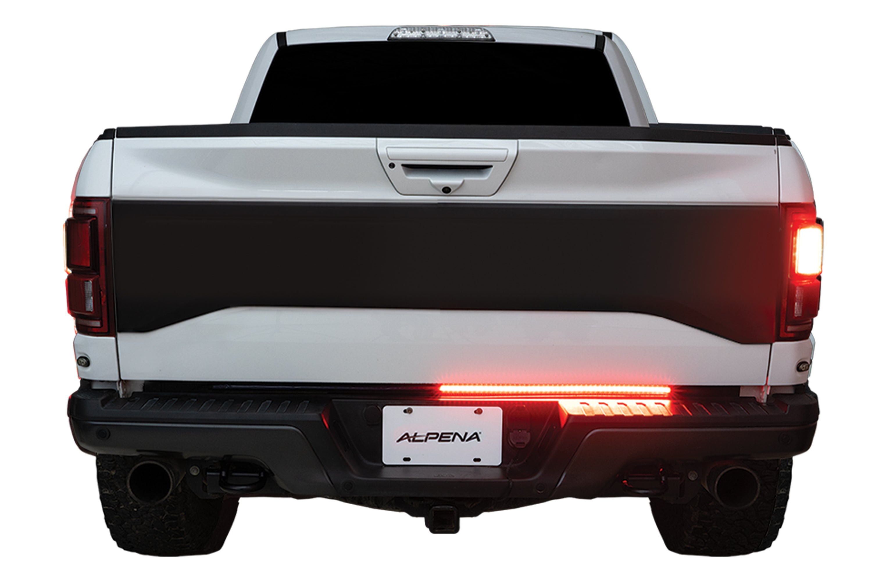 LED Tailgate 4-Pin Trailer Plug Brake, Tail Light, and Turn Signal LED Strip