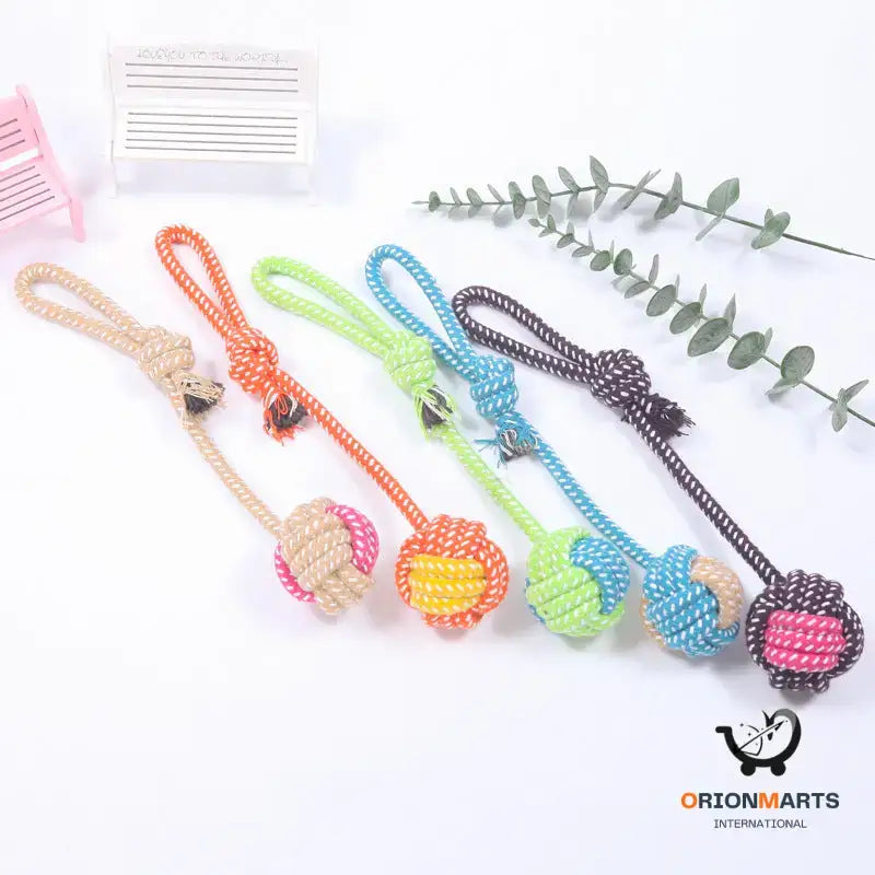 Cotton Rope Dog Toy Ball