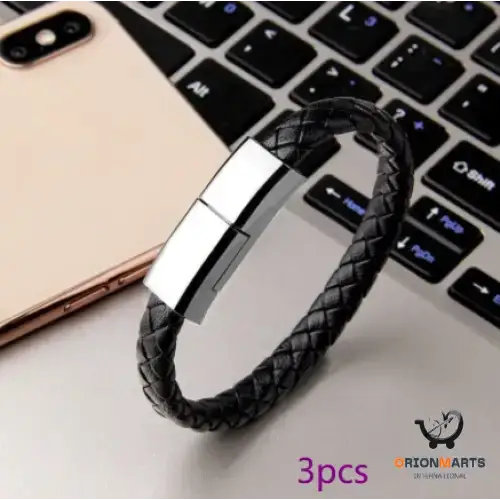 Bracelet Charger USB Charging Cable for iPhone and Android