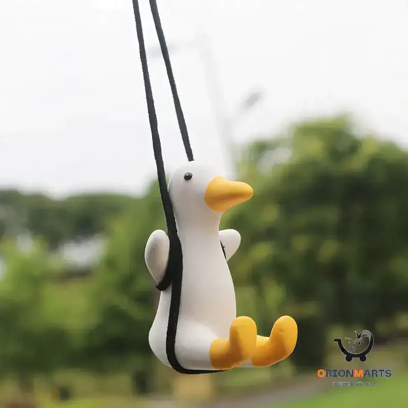 Cute Anime Swing Duck Pendant