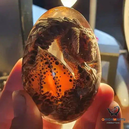 LED Lava Dragon Egg Ornament