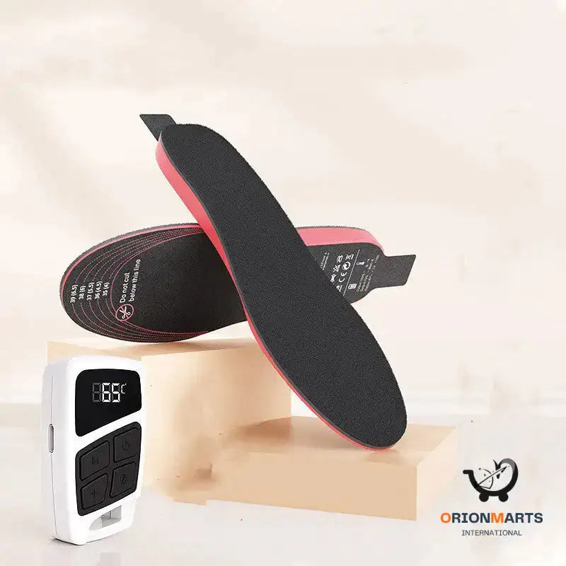 Rechargeable Heated Insoles for Outdoor Walks