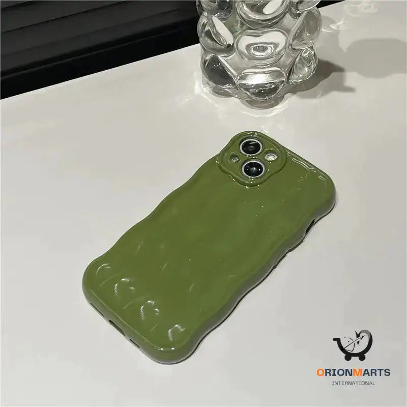 Water Ripple-sensitive Phone Case in Solid Color