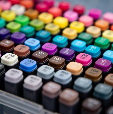 Color Capp The color-coded caps allow for ease in organization and to identify co ...