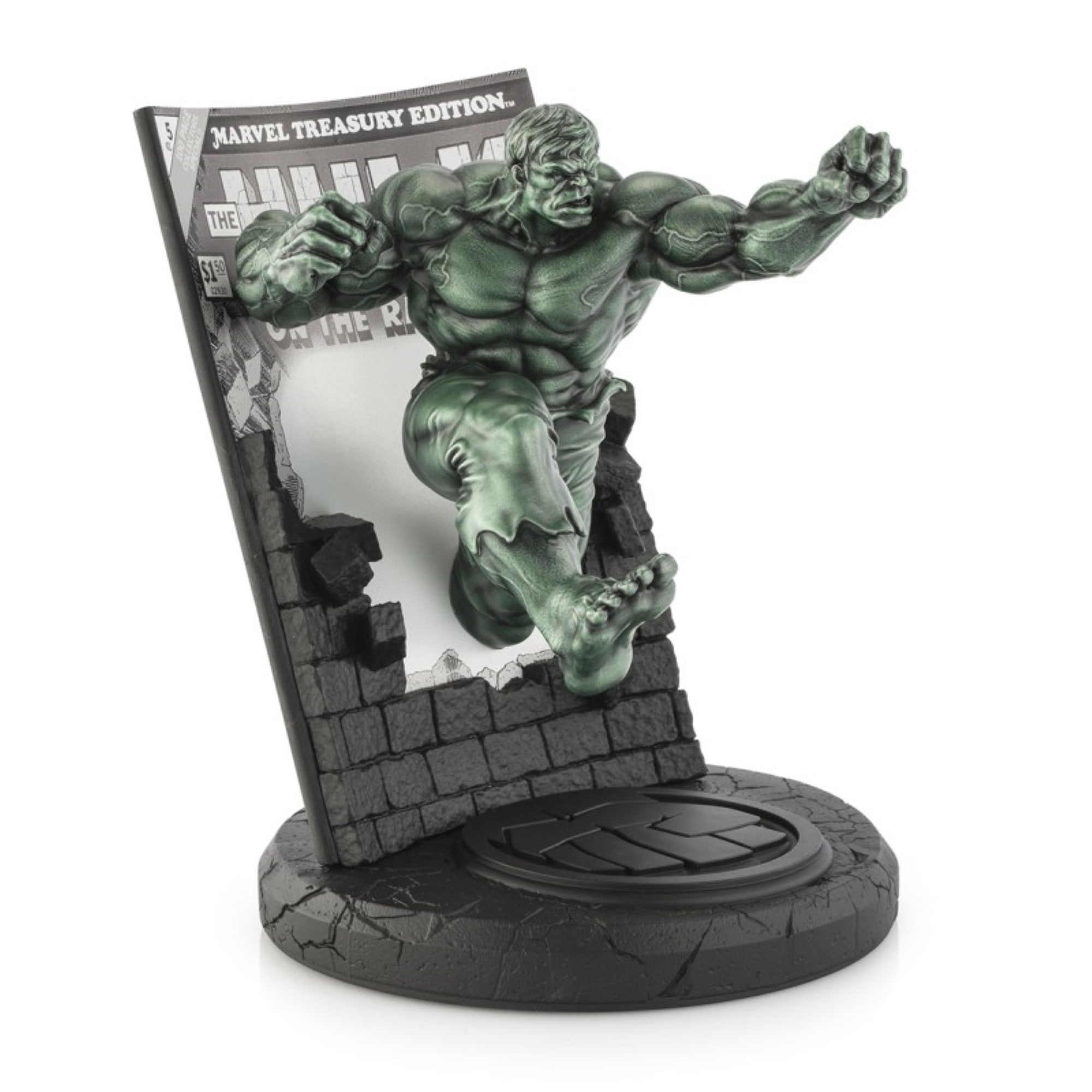 Marvel By Royal Selangor 0179018C04 Limited Edition Green Hulk Marvel Treasury Edition Figurine