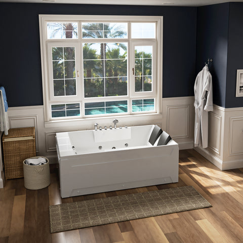 Whirlpool Rectangular Bathtub