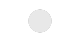 A plain, light gray circle is centered within a white background. The circle, reminiscent of Empava's minimalist design philosophy, appears to have a smooth texture with no additional detail or decoration.