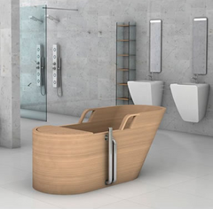 SPECIALTY WOOD & GLASS TUBS