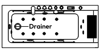 A logo with a stylized form consisting of a black silhouette of a human figure raising one arm high, mirroring the empowering essence of Empava. The other arm is bent at the elbow, and the legs are spread out. Text is not present.