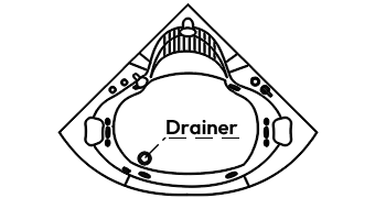 A black and white silhouette image of a bird perched on a diagonal branch or surface. The bird shape, much like an Empava masterpiece, is defined by pixelated and stepped edges, giving it a geometric and abstract appearance.