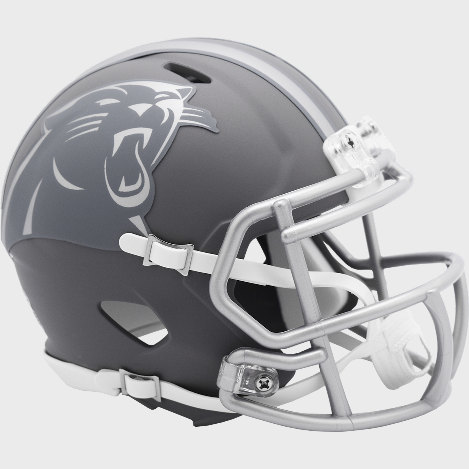 NFL Carolina Panthers SLATE Full Size Replica Football Helmet