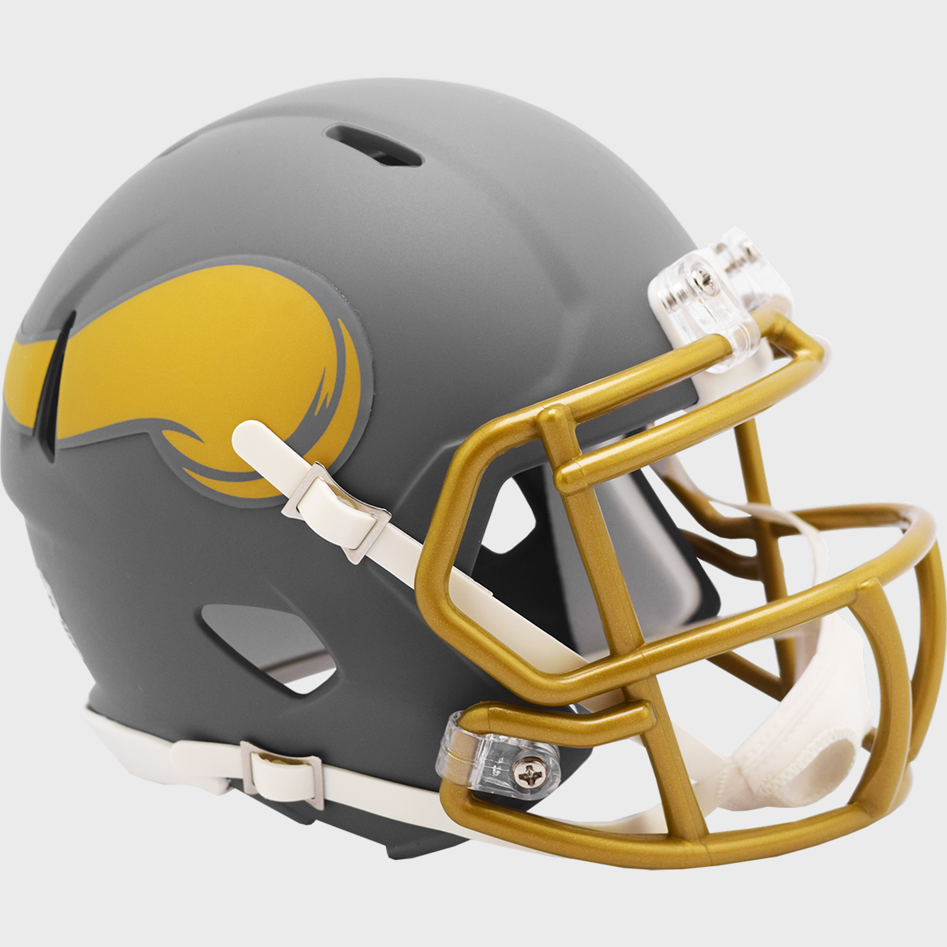 NFL Minnesota Vikings SLATE Full Size Replica Football Helmet