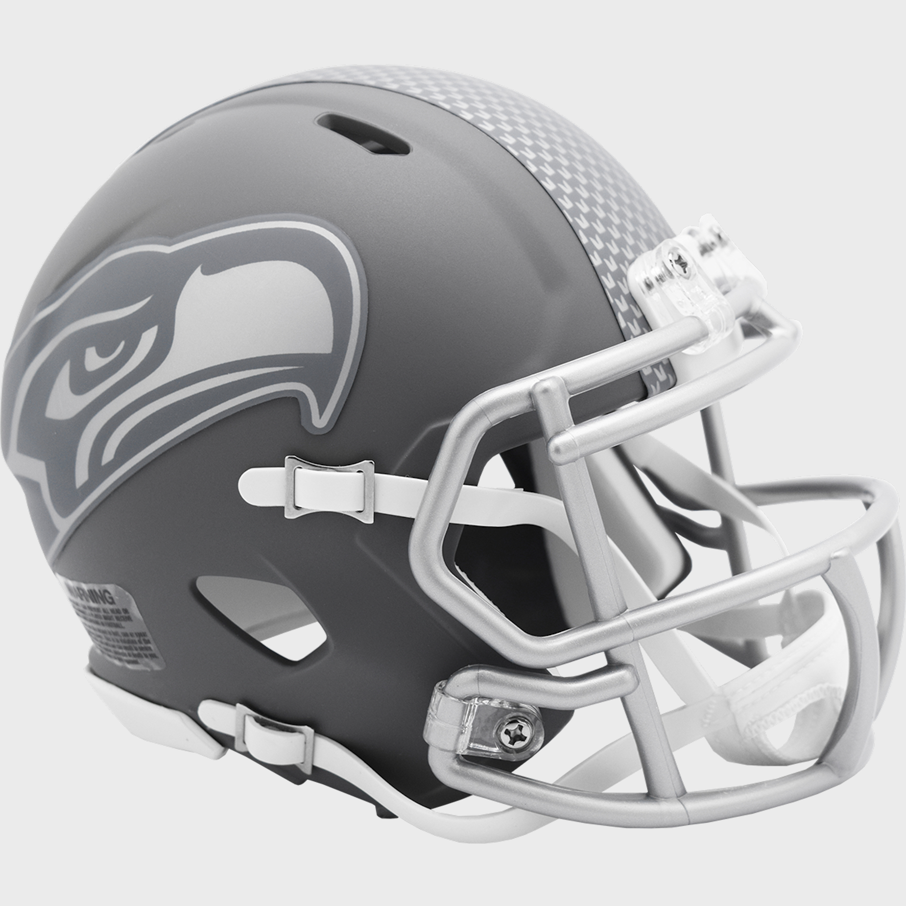 NFL Seattle Seahawks SLATE Mini Speed Football Helmet