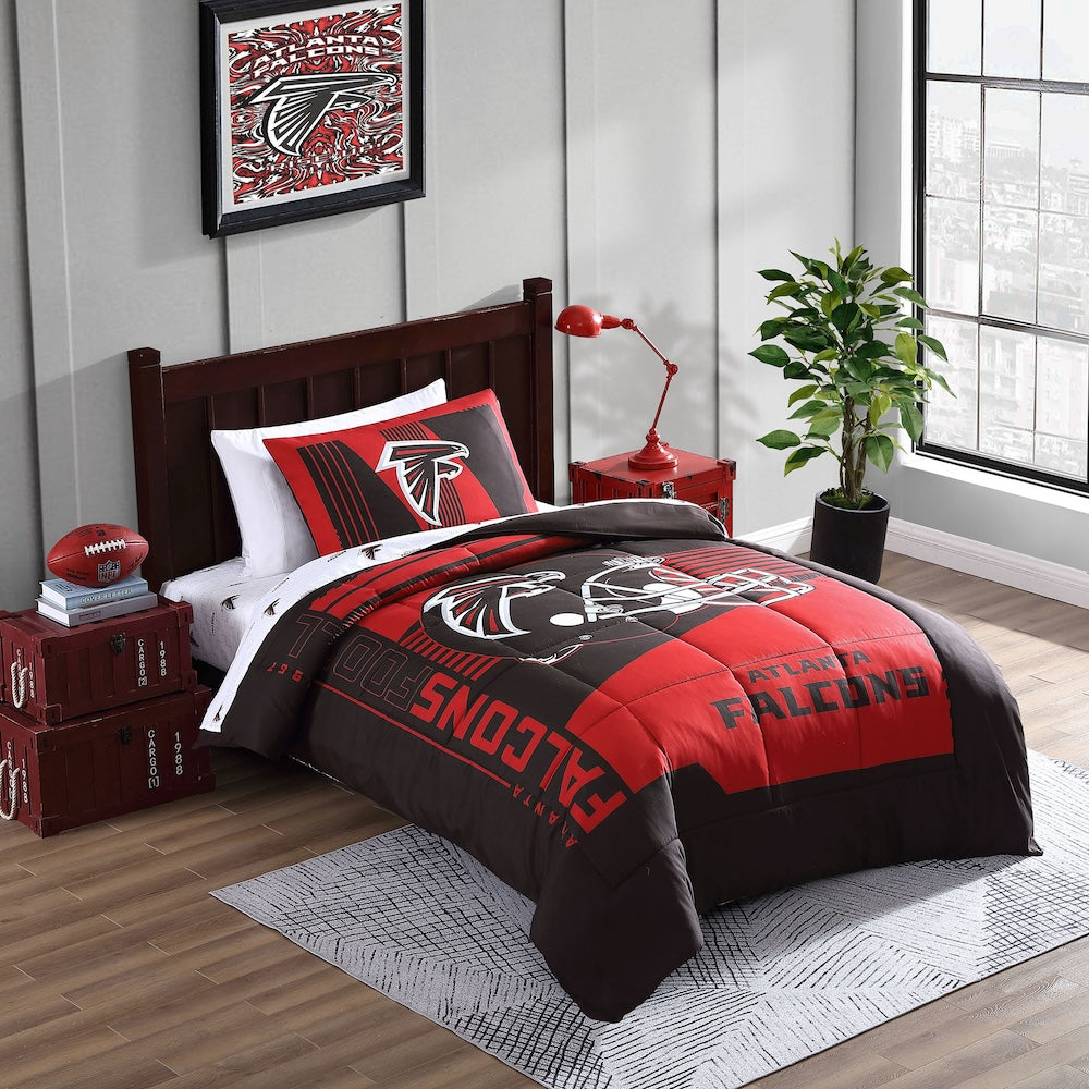 NFL Atlanta Falcons Bed in a Bag Set - TWIN