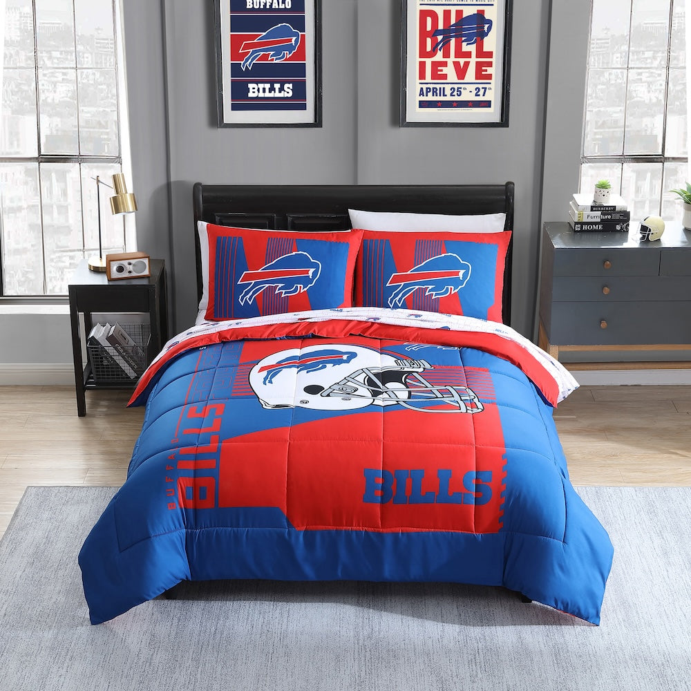 NFL Buffalo Bills Bed in a Bag Set - FULL