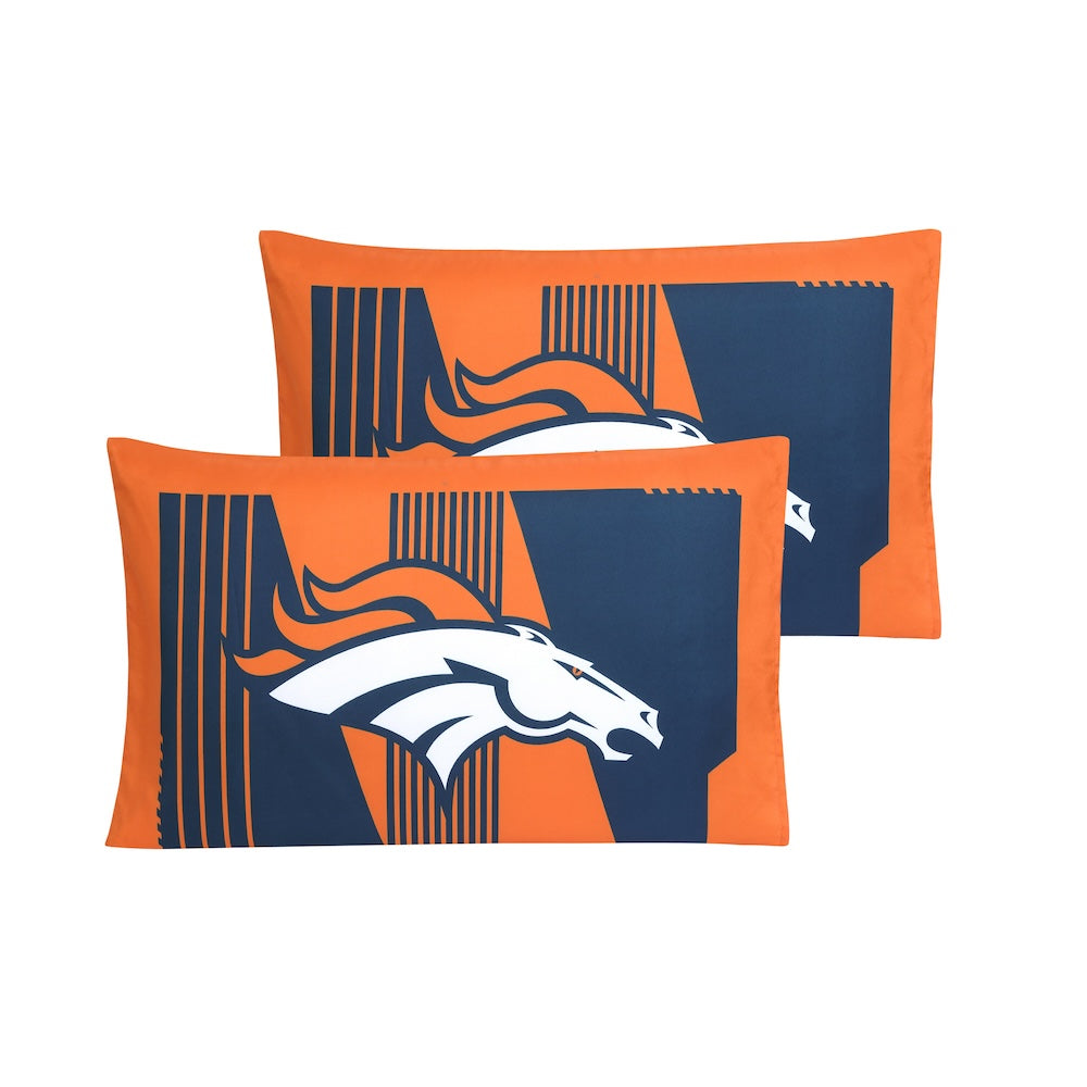 NFL Denver Broncos Bed in a Bag Set - QUEEN