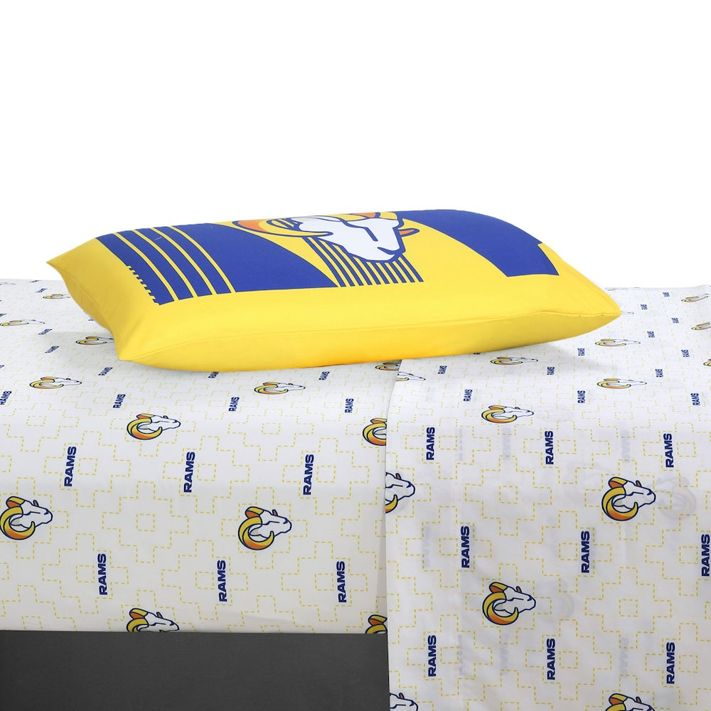 NFL Los Angeles Rams Bed in a Bag Set - TWIN