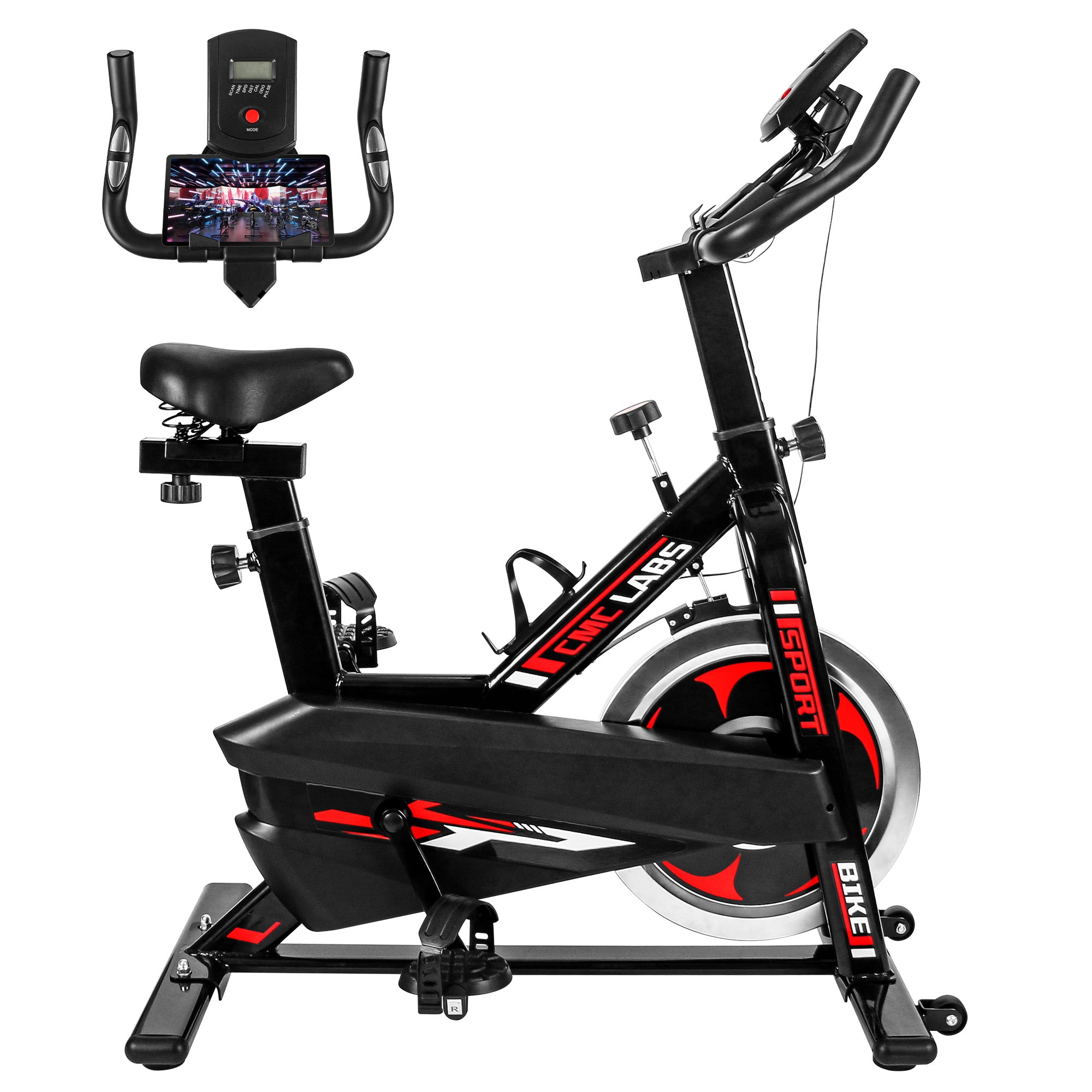 CMC Spin Bike Brake Pad Stationary Bike for Home Indoor Cycling