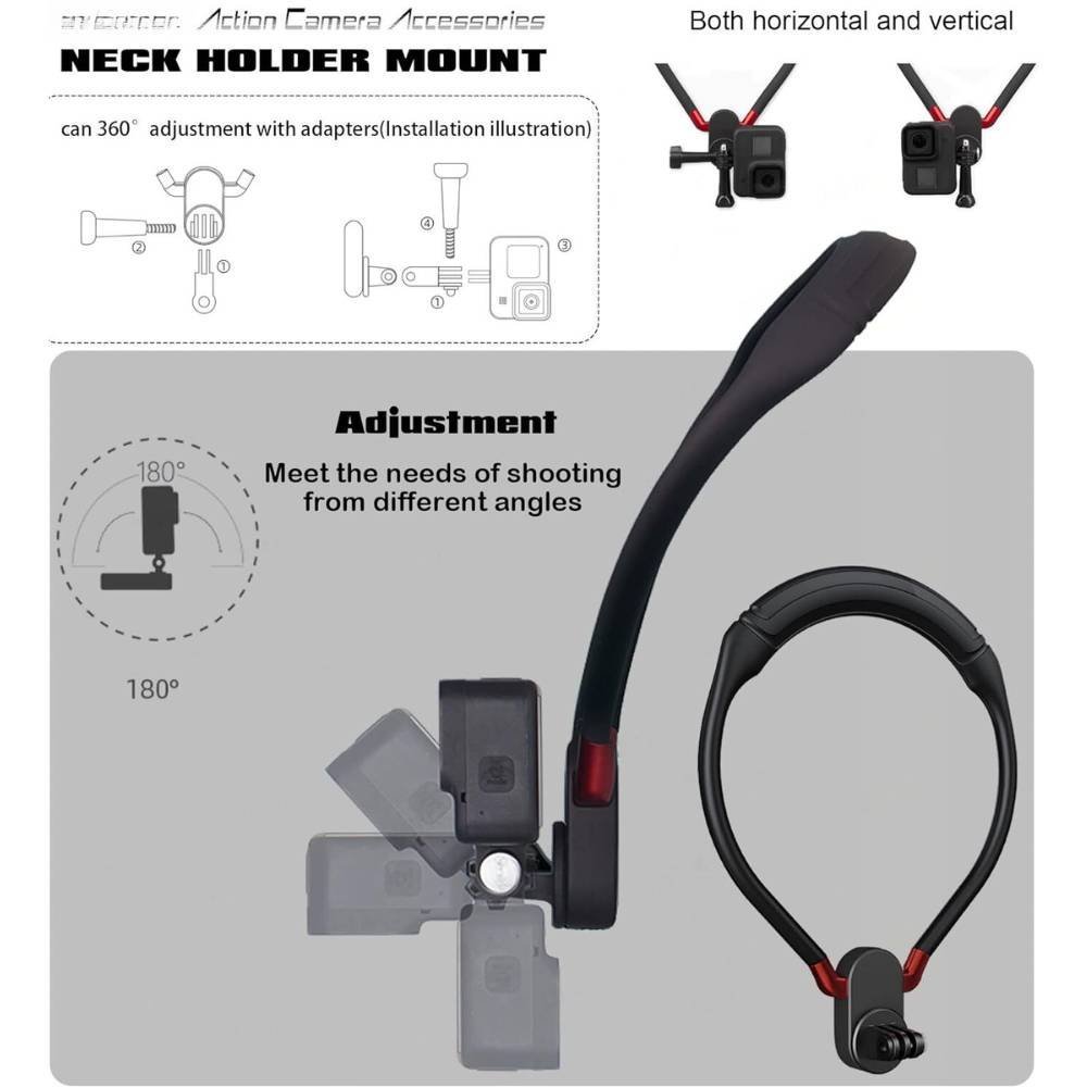 Action Camera Neck Mount Bracket